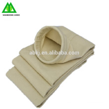 Saco de filtro de membrana de Ptfe Saco de filtro industrial de filtro de fibra de aramida resistente a altas temperaturas